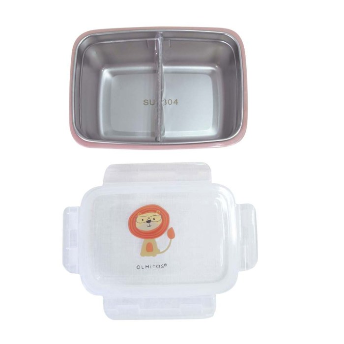 ανοξείδωτο αεροστεγές τάπερ φαγητού